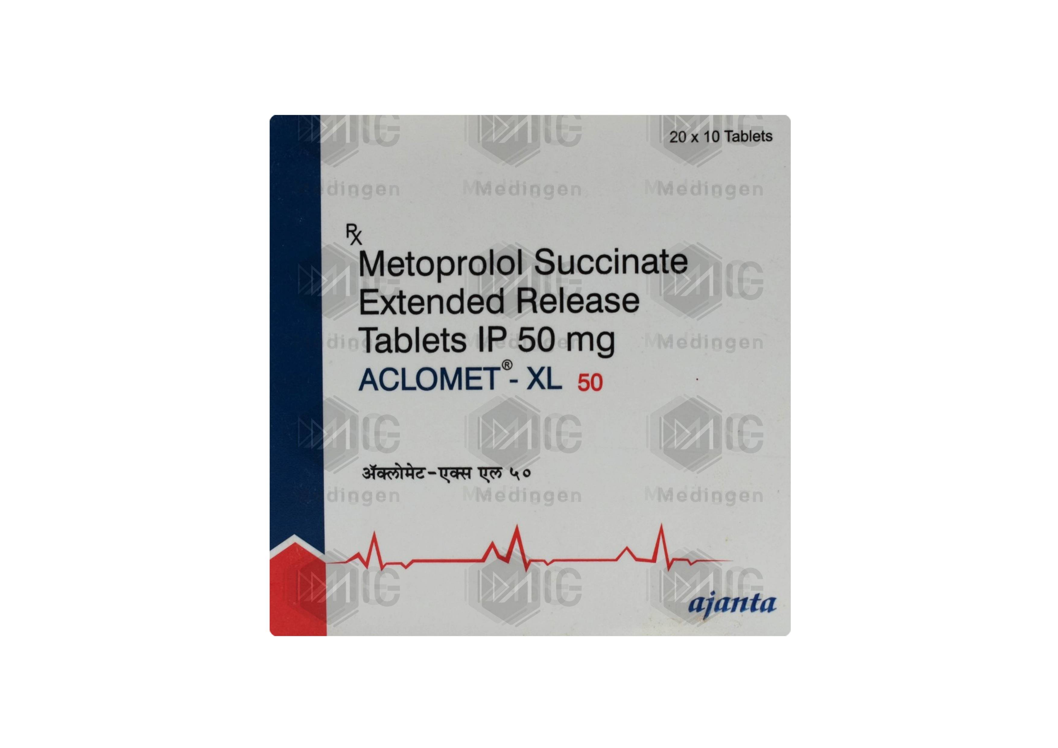 ACLOMET XL 50MG