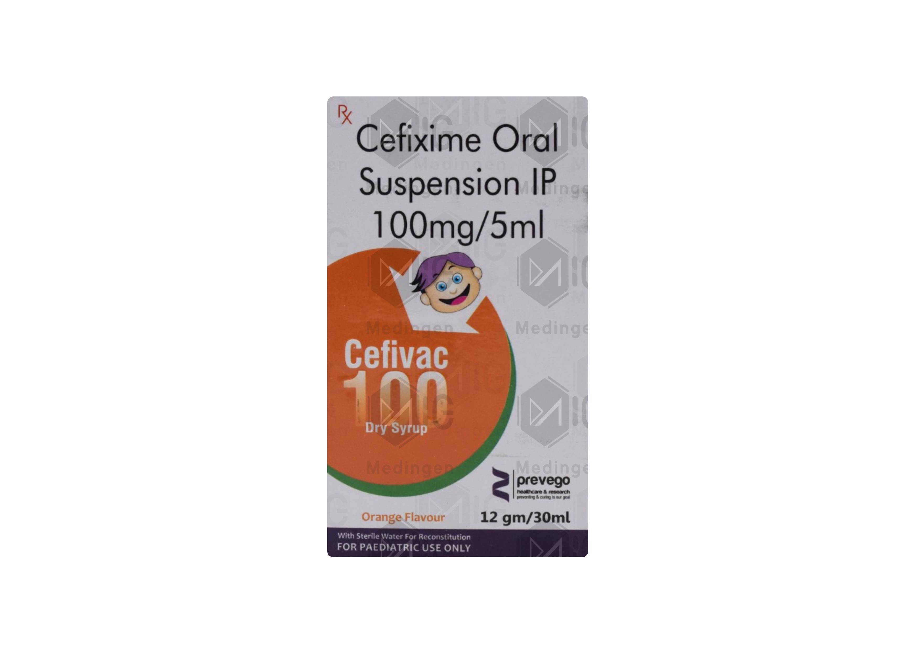 Cefivac 100mg Dry Syrup: View Uses, Side Effects, Price & Substitutes.