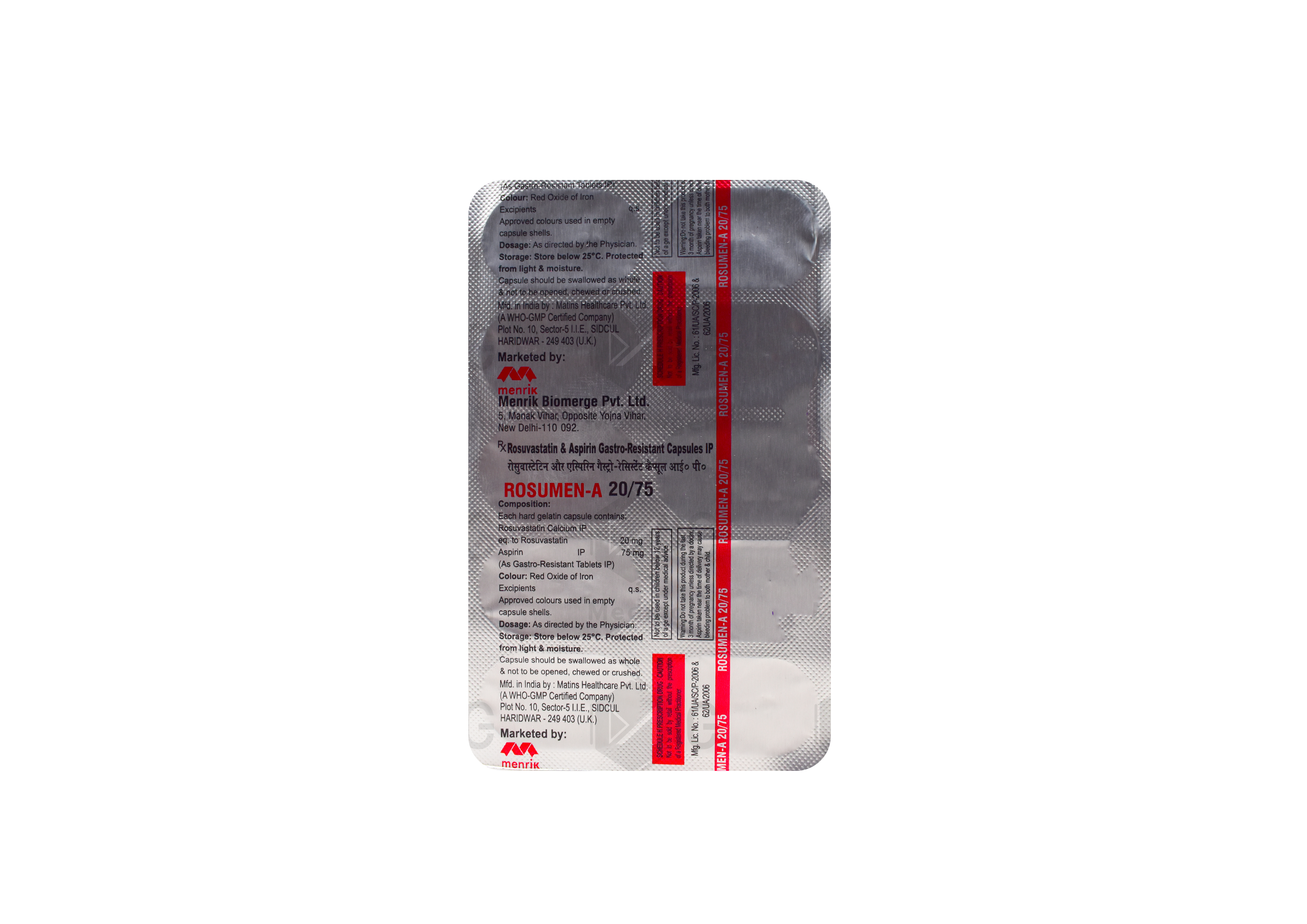 ROSUMEN A 20/75MG CAPSULE thumbnail 3