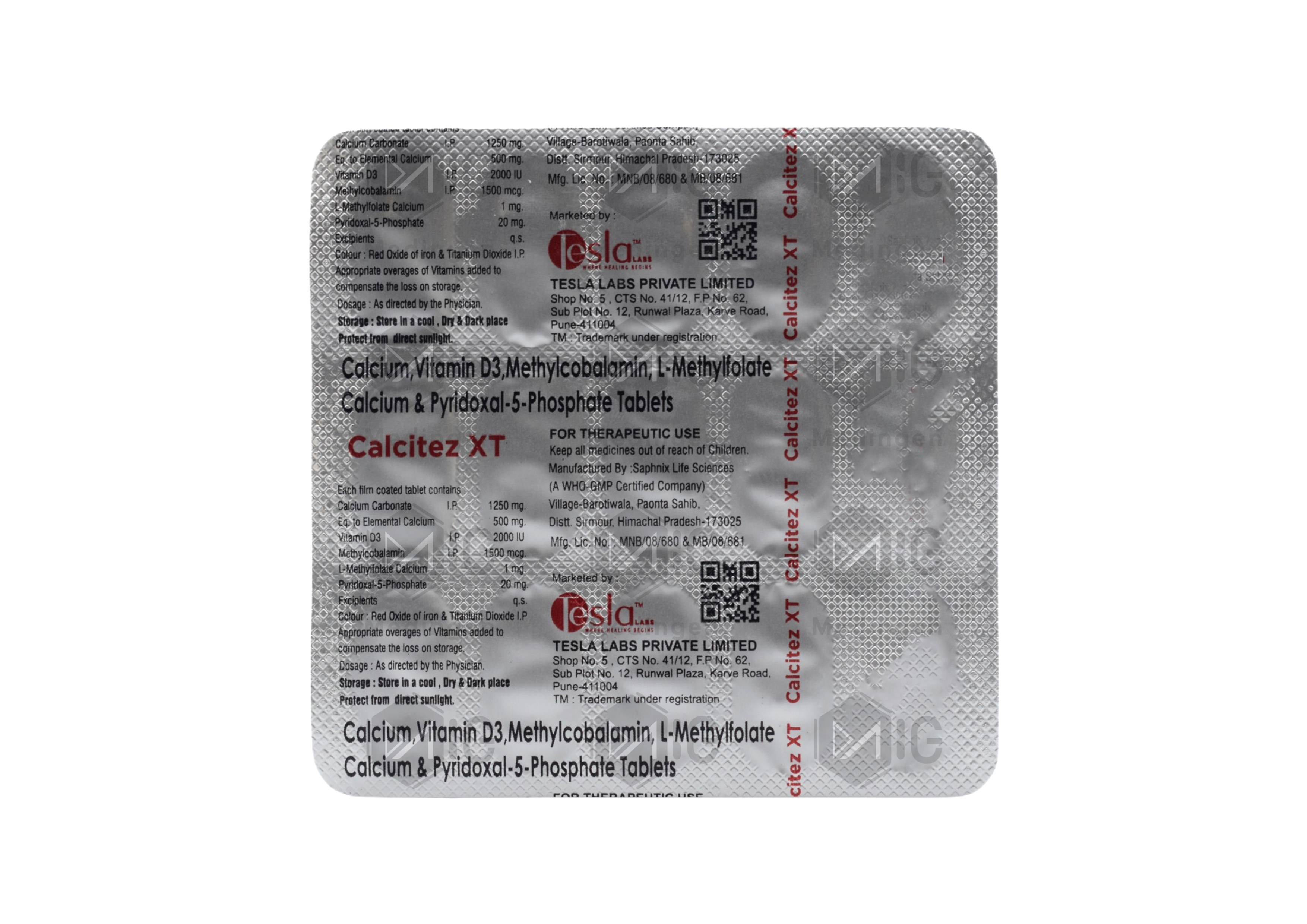 Calcitez XT Tablet : View Uses, Side Effects, Price & Substitutes.