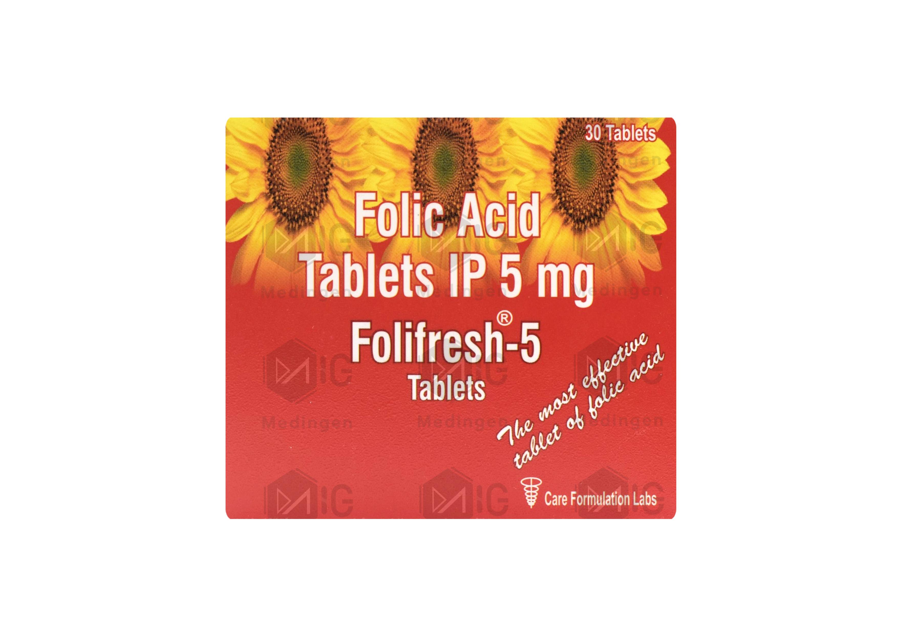 FOLIFRESH 5MG