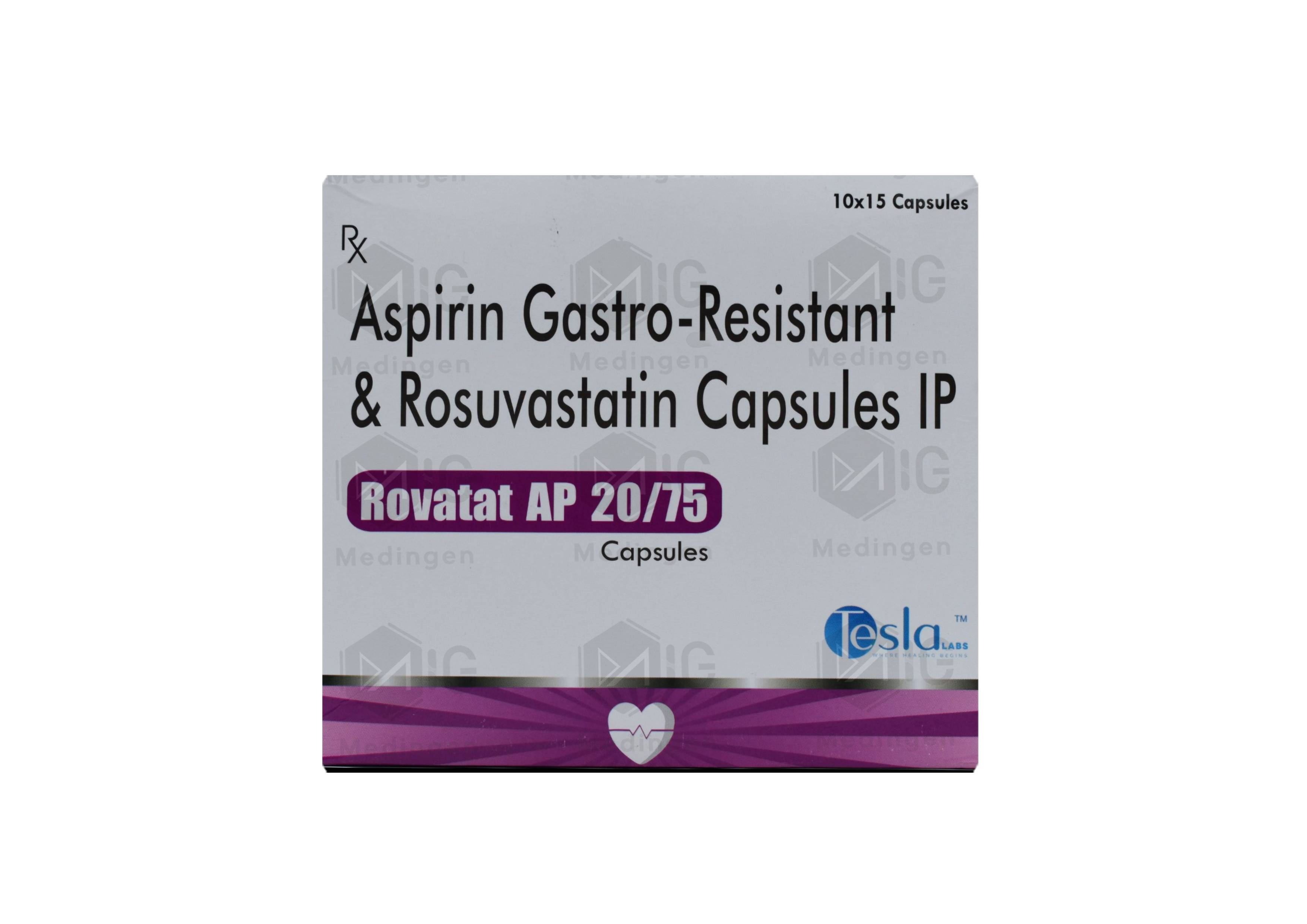 Rozucor ASP 20/75mg: View Uses, Side Effects, Price & Substitutes