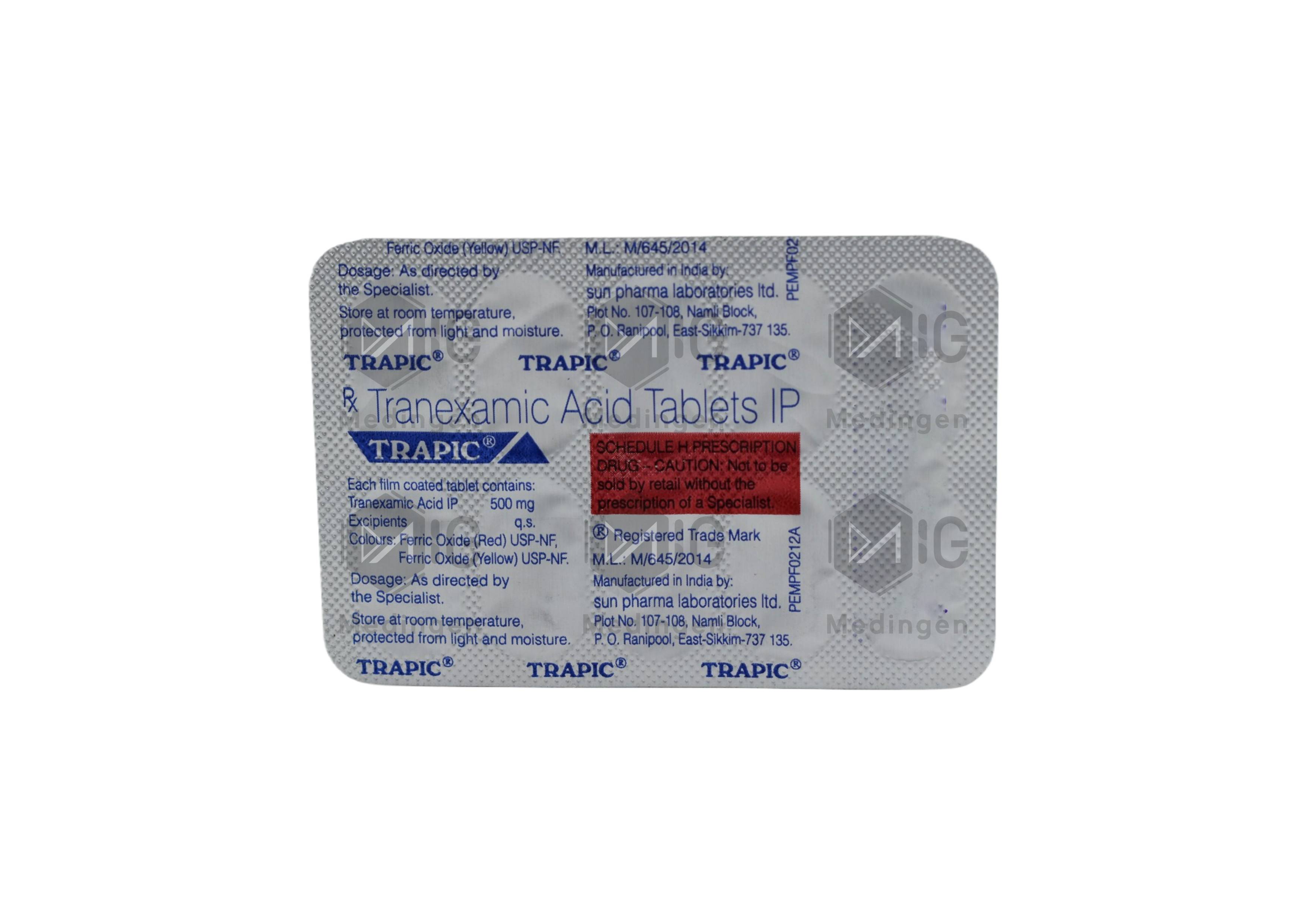 TRAPIC 500MG