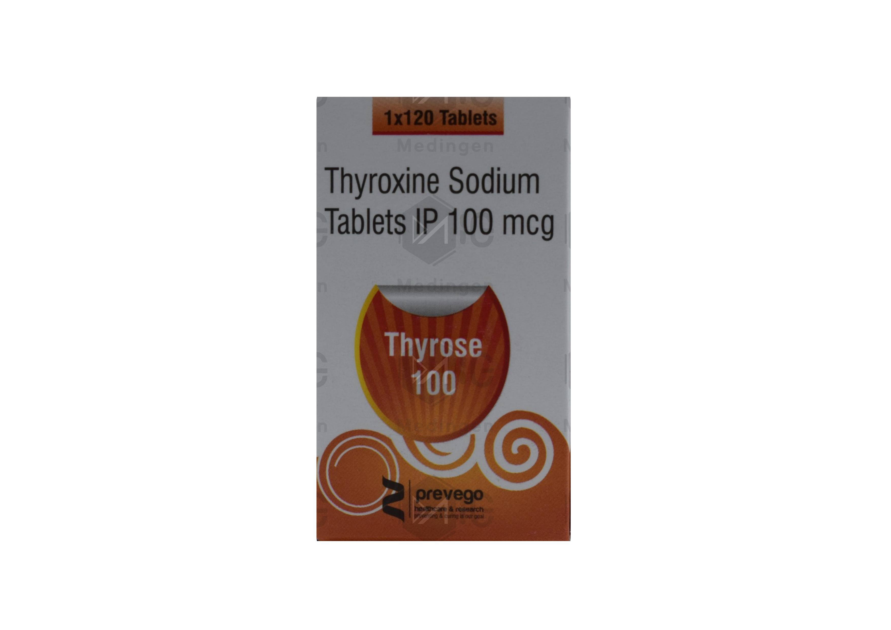 THYROSE 100MCG