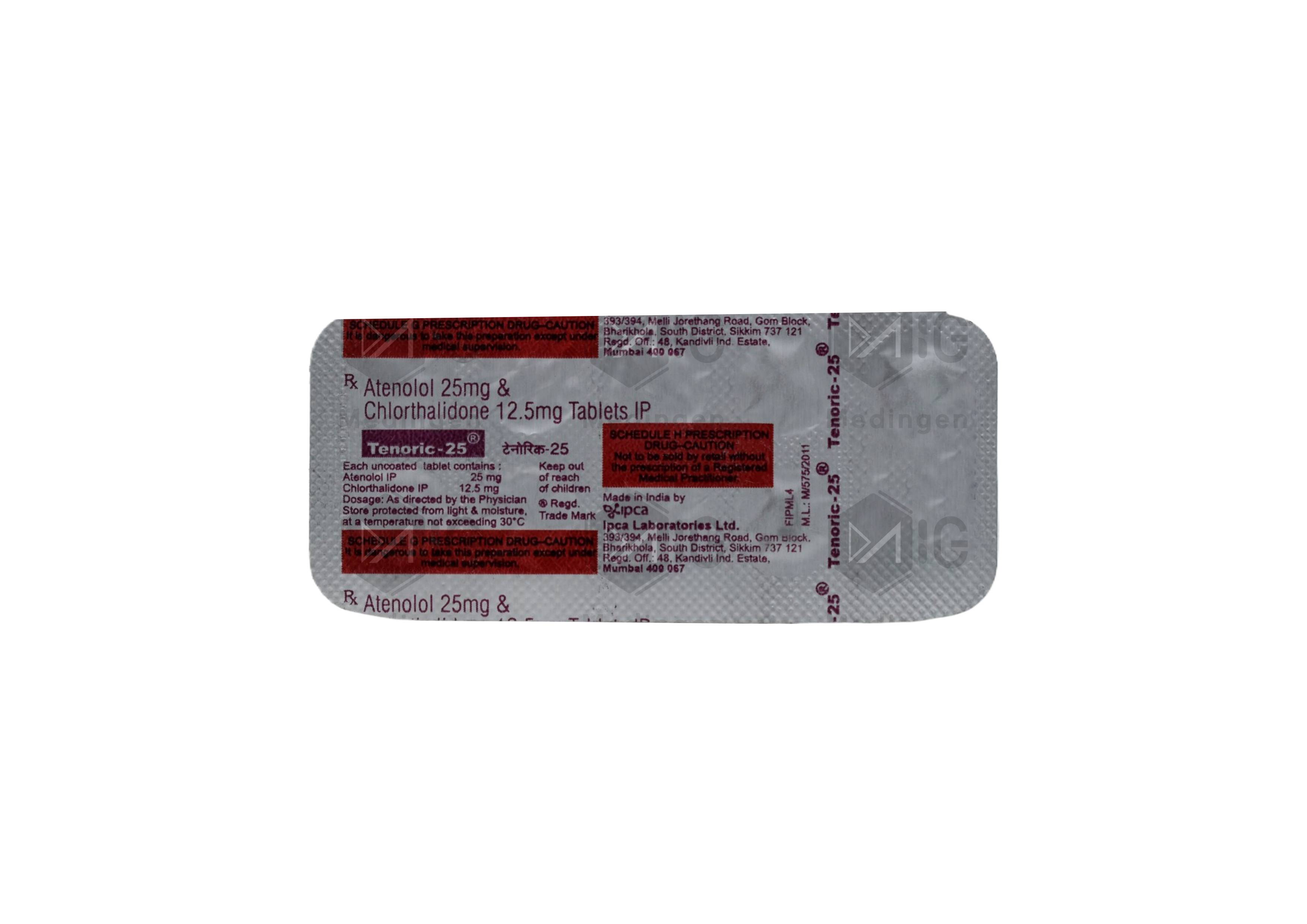 TENORIC 25MG