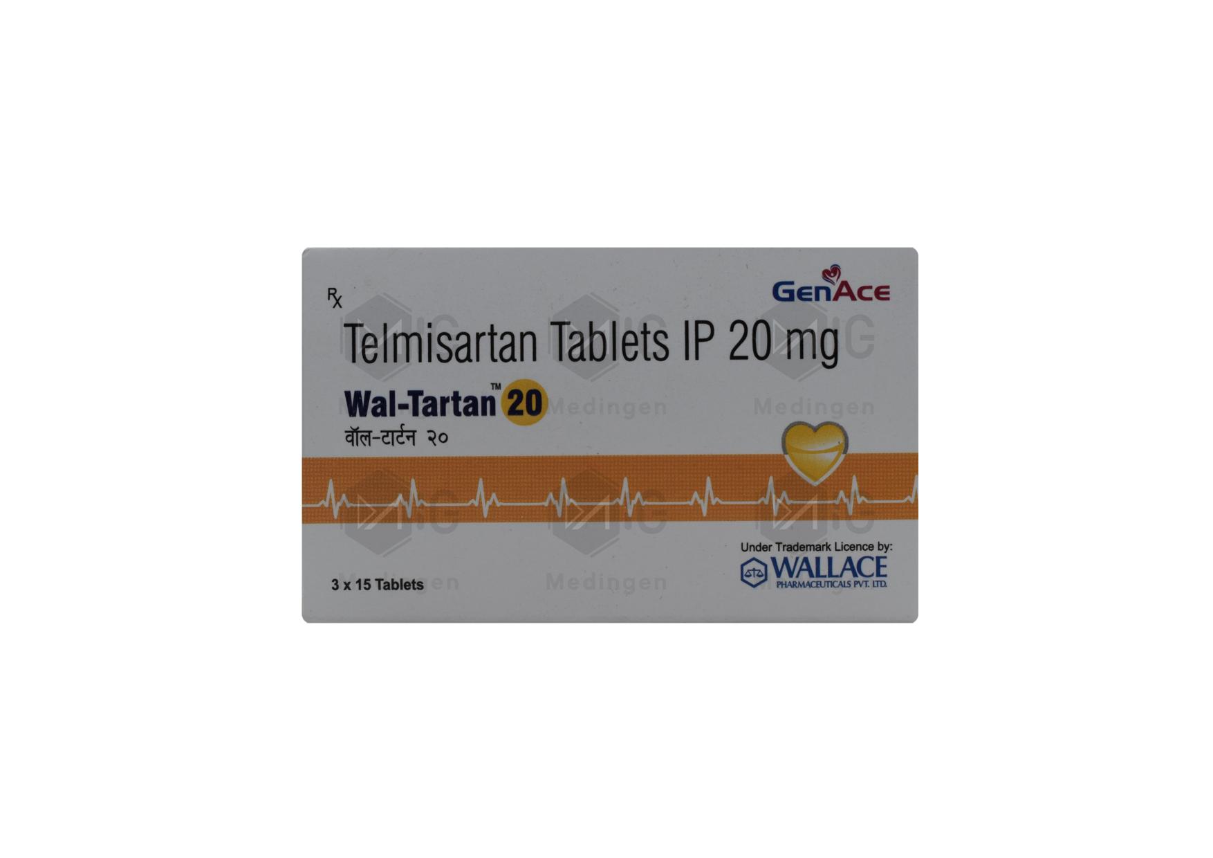 WAL TARTAN 20MG