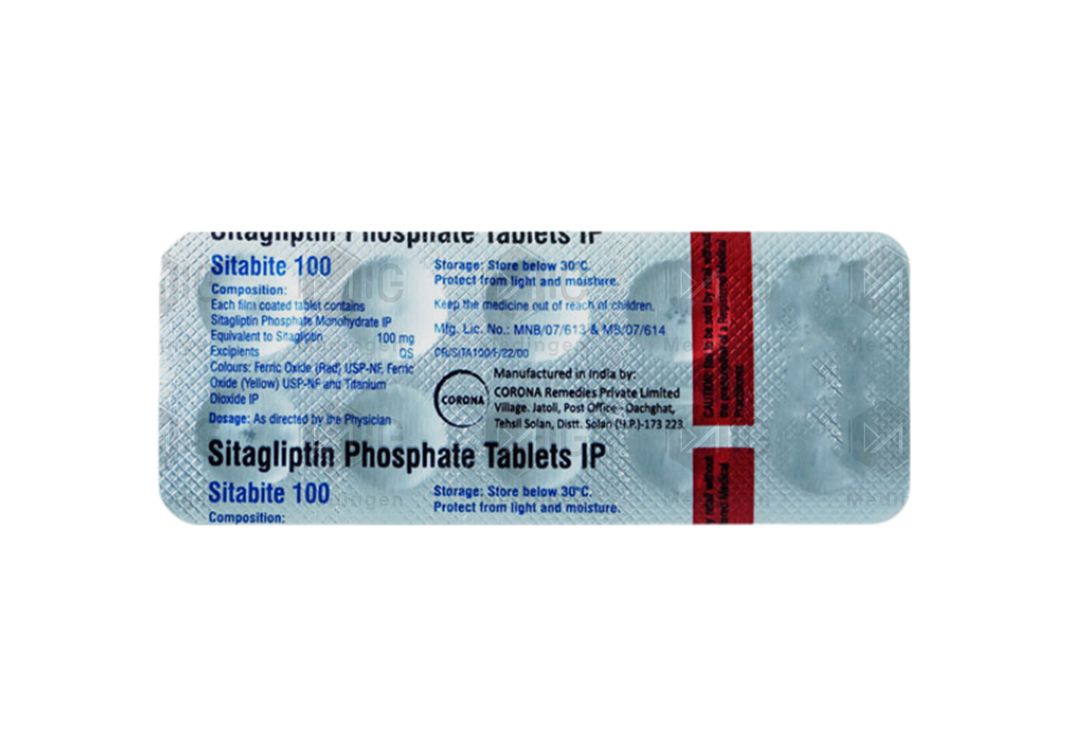 Sitabite 100mg: View Uses, Side Effects, Price & Substitutes