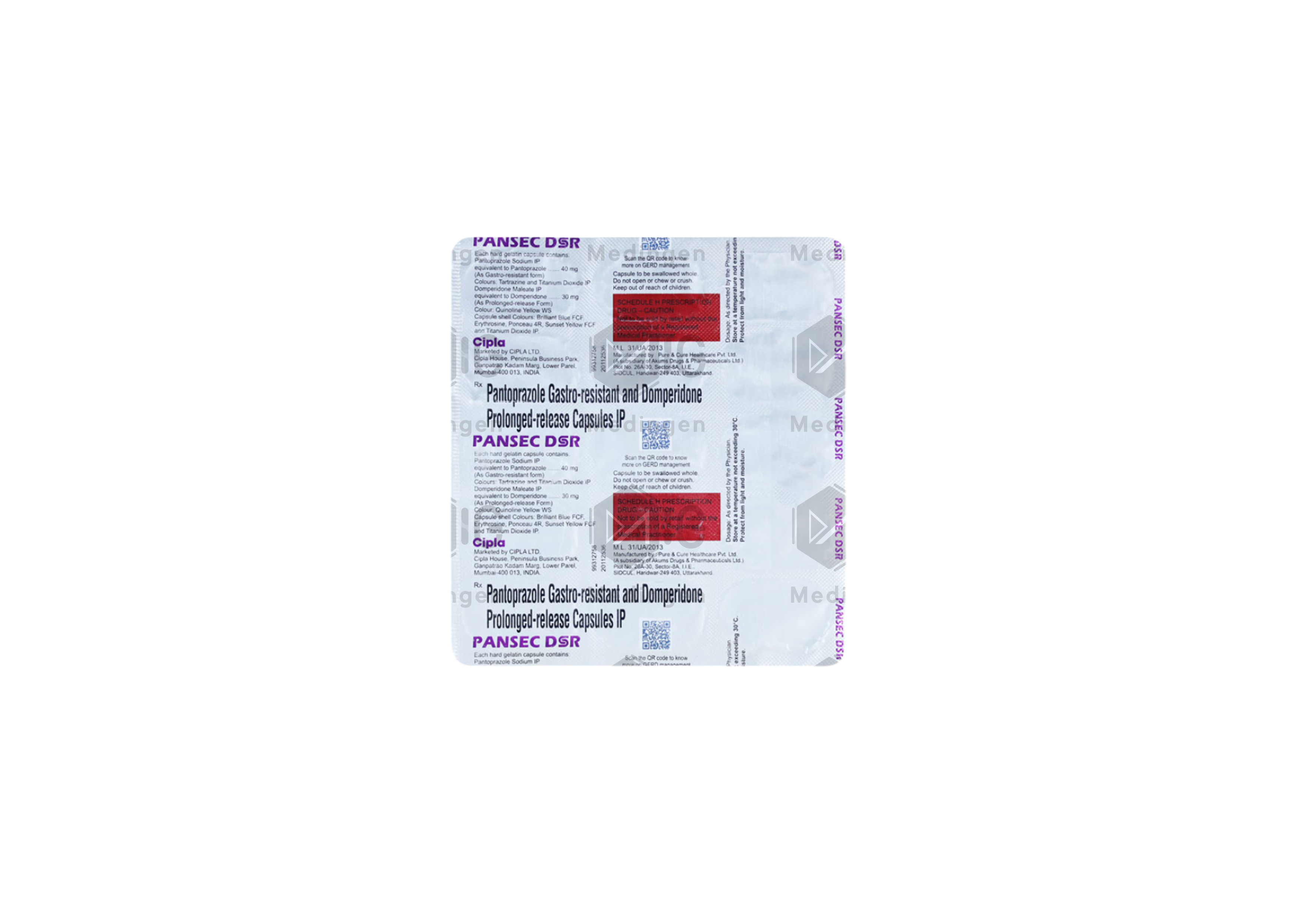 Pansec DSR Capsules: Uses, Benefits, Side Effects & Price