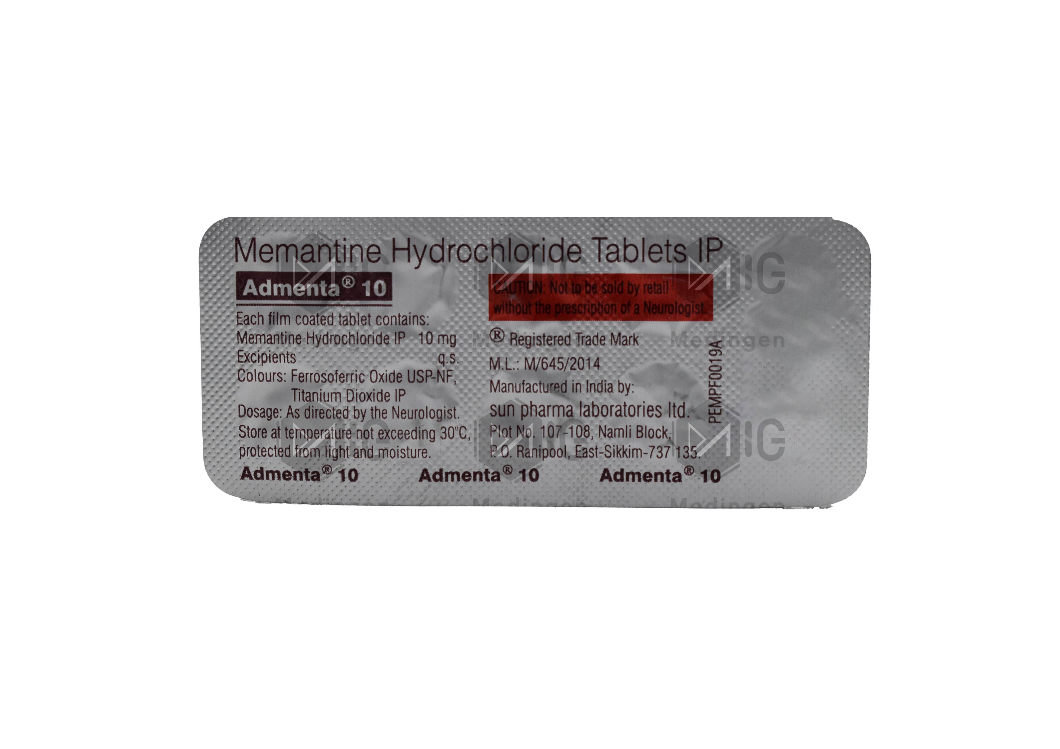 ADMENTA 10MG