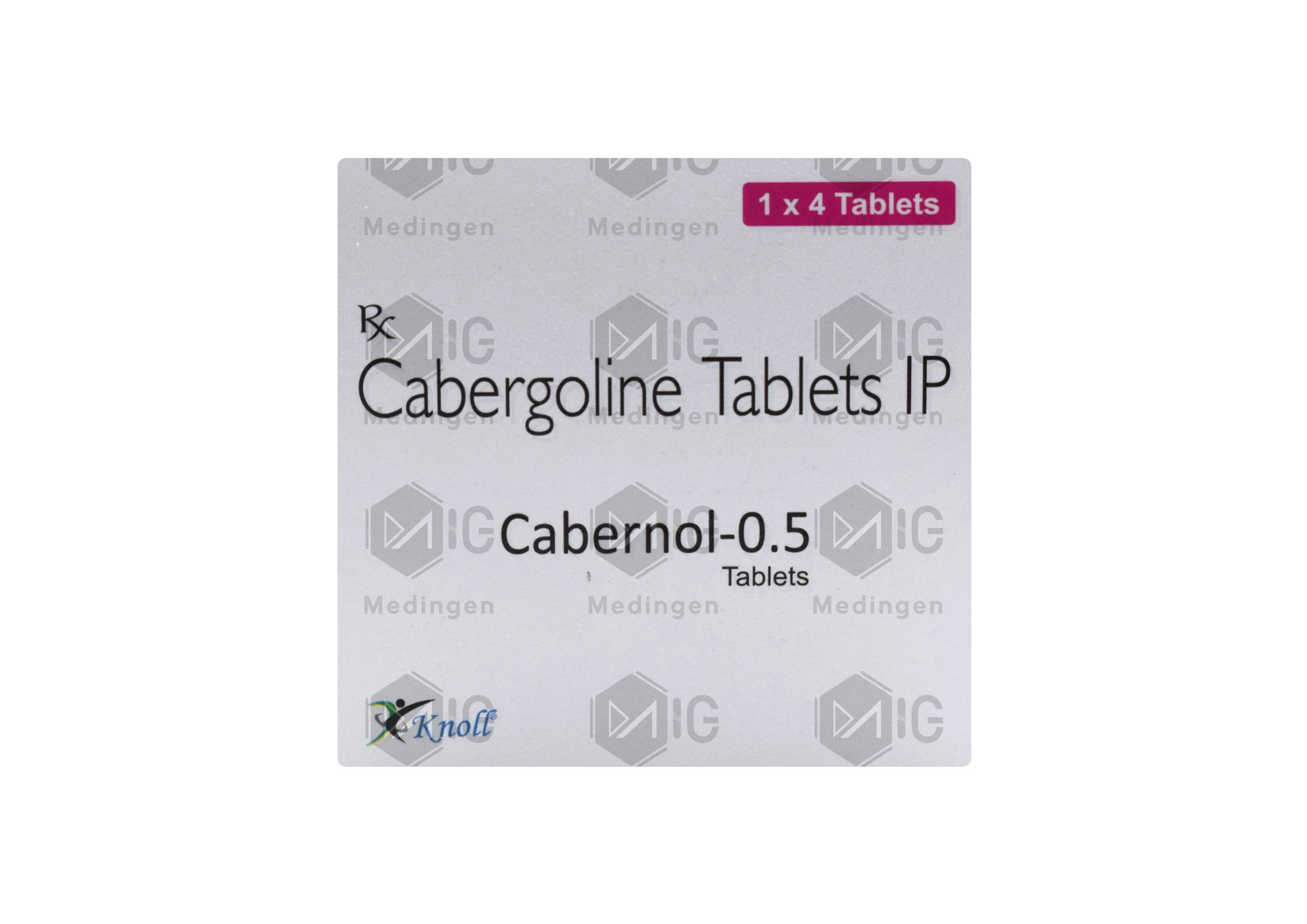 CABERNOL 0.5MG