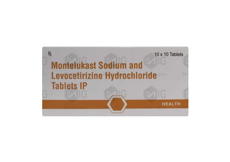 MONTELUKAST AND LEVOCETIRIZINE 10/5MG - View 1