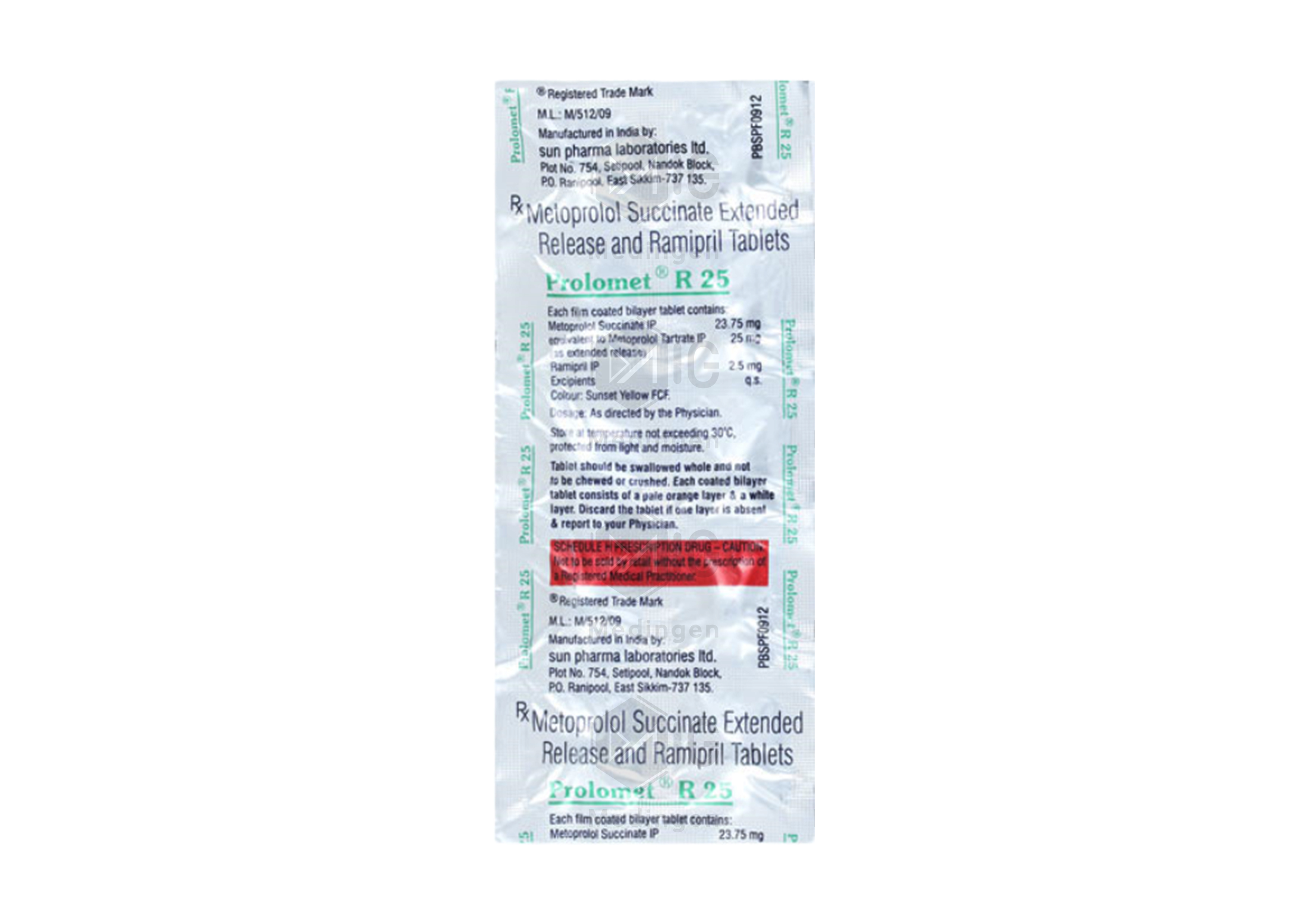 Prolomet R 25: View Uses, Side Effects, Price & Substitutes