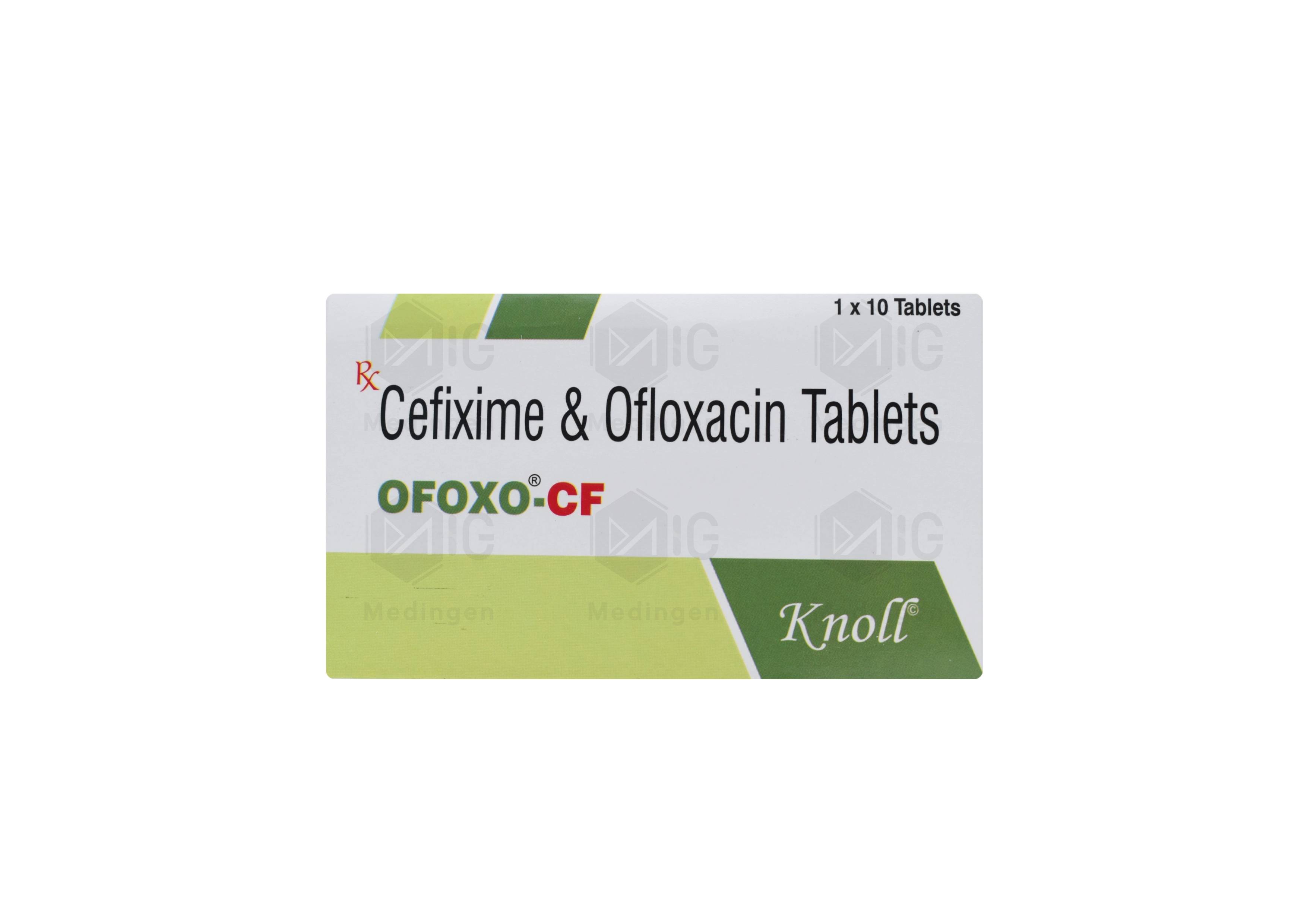 Ofoxo CF Tablet : View Uses, Side Effects, Price & Substitutes.