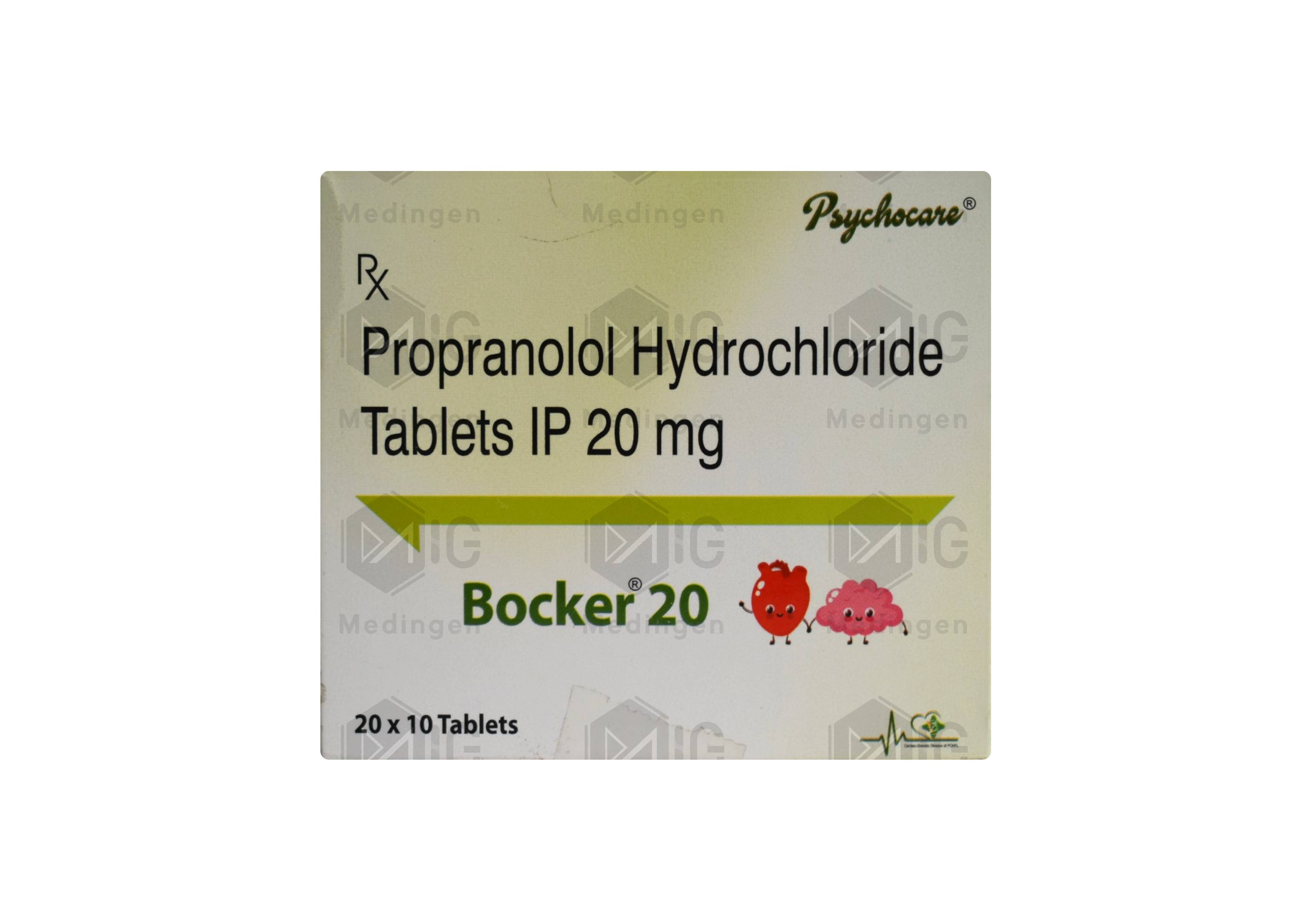 Bocker 20mg Tablet: View Uses, Side Effects, Price & Substitutes