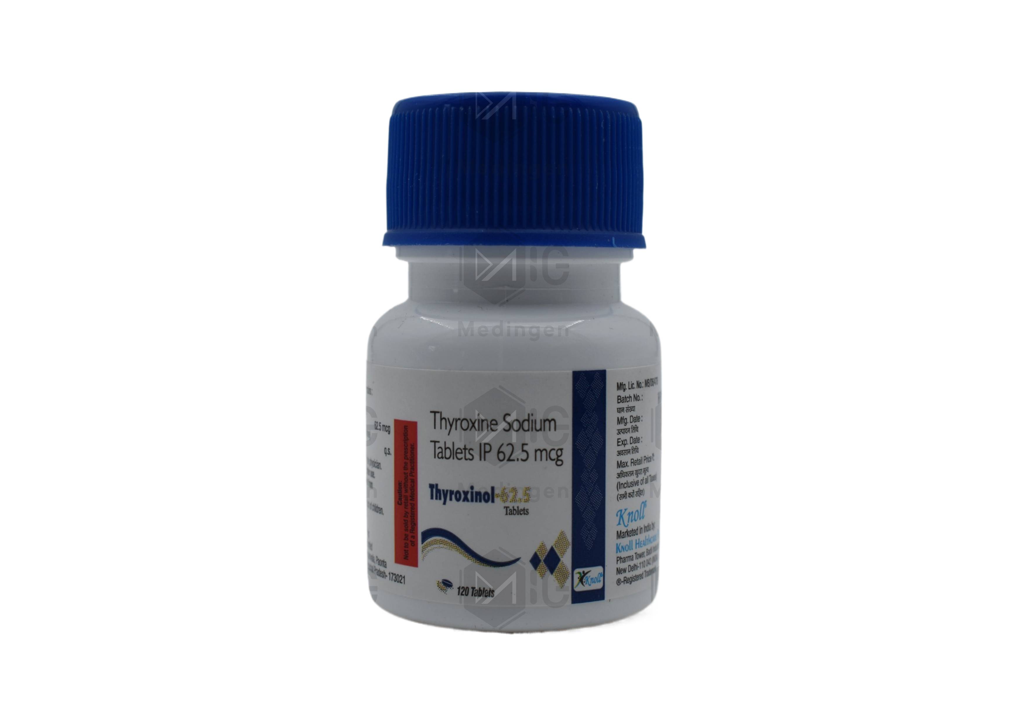 THYROXINOL 62.5
